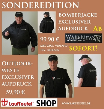 Bomberjacken und Outdoor-Westen Wake News TV vsm